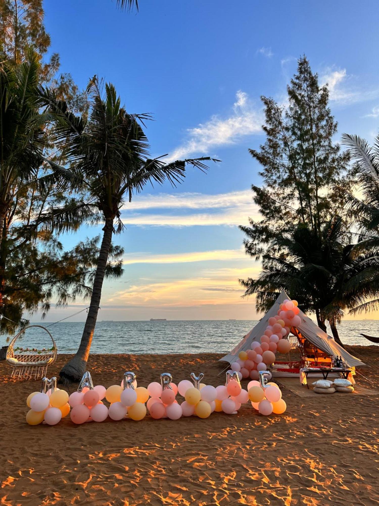 Beach N Breeze Glamping 말라카 외부 사진